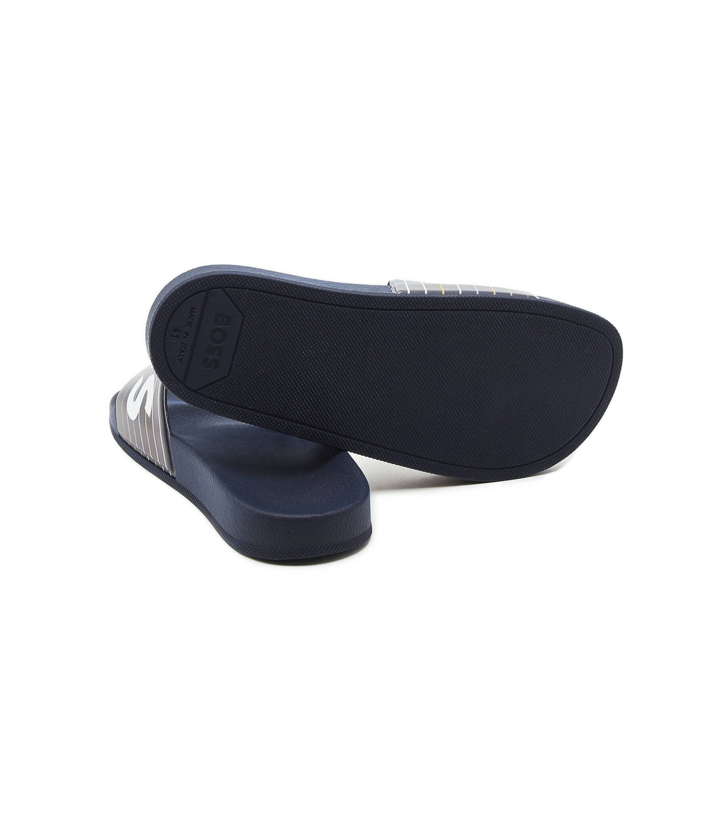 шлепанцы bay_it_slid BOSS BLACK - темно-синий(50474459)