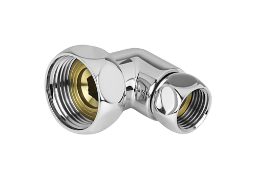 Соединение угловое с двумя накидными гайками 1"НГ х 3/4"НГ для полотенцесушителя, пара VALFEX