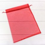 Мешочек 30х40см Органза (Красный)