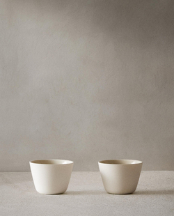 Zara Home чашка из фарфора, цвет бежевый, 9 см · 3265/207