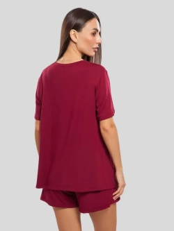 Футболка оверсайз однотонная