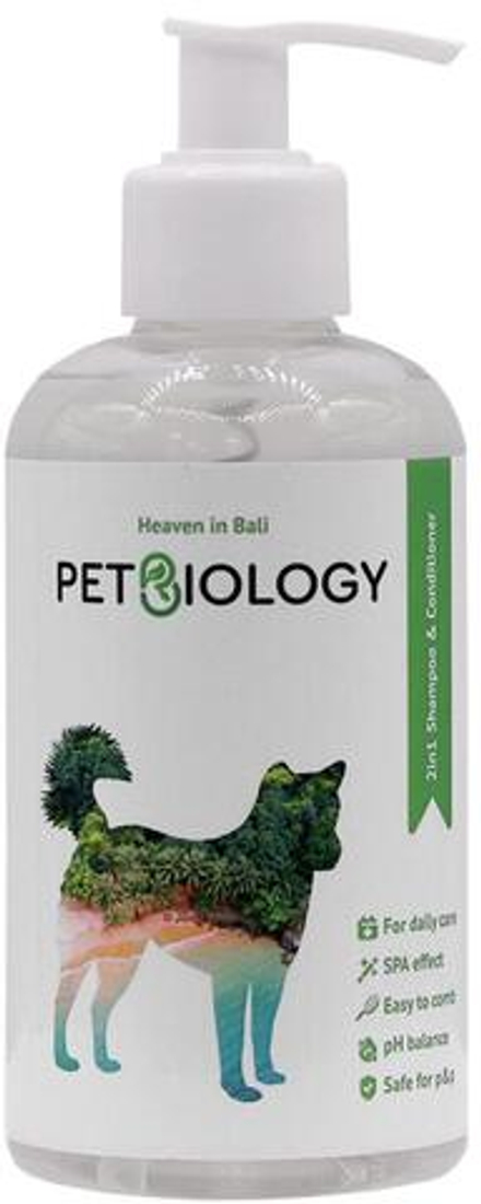 PetBiology Шампунь и кондиционер 2в1 для собак, Бали, 300мл