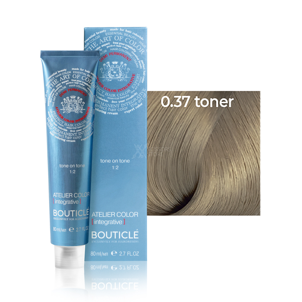 Полуперманентный краситель для тонирования волос Bouticle Atelier Color Intergative
