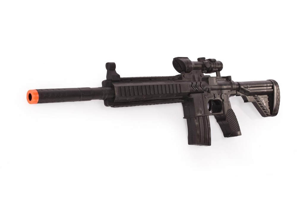 Автомат-трещетка, блистер M16A-1