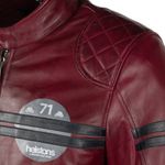 Blouson Chevy Cuir Buffalo / Бордовый