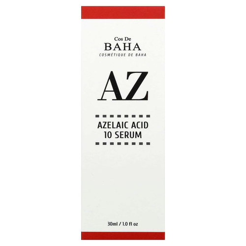 Cos De BAHA, AZ, сыворотка с 10 азелаиновой кислотой, 30 мл (1 жидк. унц.)