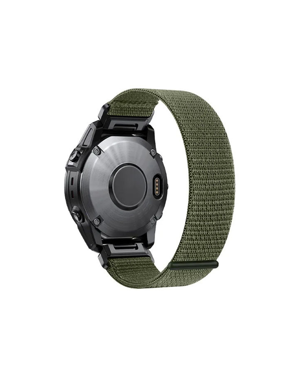 Ремешок QuickFit 20 мм нейлоновый для Garmin Fenix 7S, Fenix 6S, Fenix 5S, Instinct 2S, Epix Pro Gen 2 (42 mm) быстросъемный велкро
