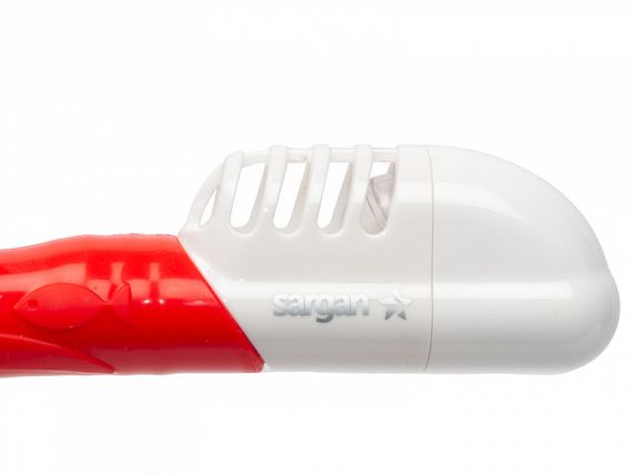Трубка Sargan Агидель Сухая 2 Клапана красная/белая