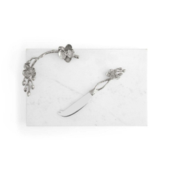 Сервировочный сырный набор Michael Aram White Orchid (32 x 21 см)