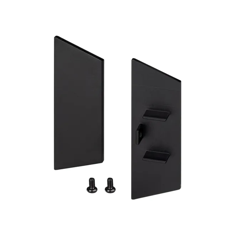 Заглушка WALL-2575 BLACK глухая (Arlight, Металл) 052361
