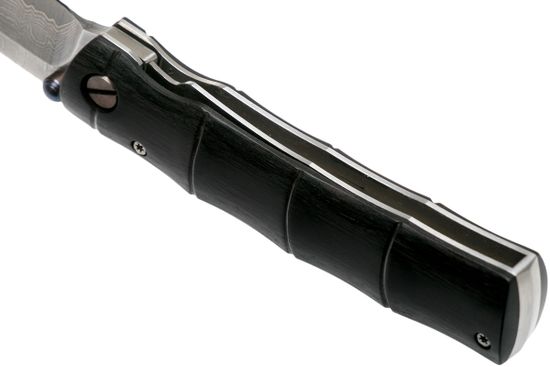 Складной нож Mcusta Shinra Emotion Take MC-0076D c клинком из стали VG-10 San Mai (Laminated Stainlesss Damascus) рукоять дерево