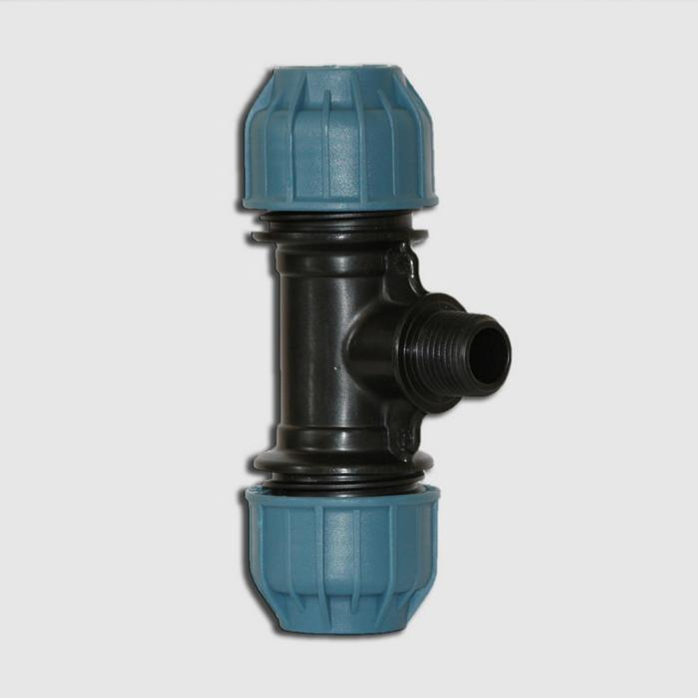 Тройник компрессионный ПНД d32х1/2" внутренняя резьба