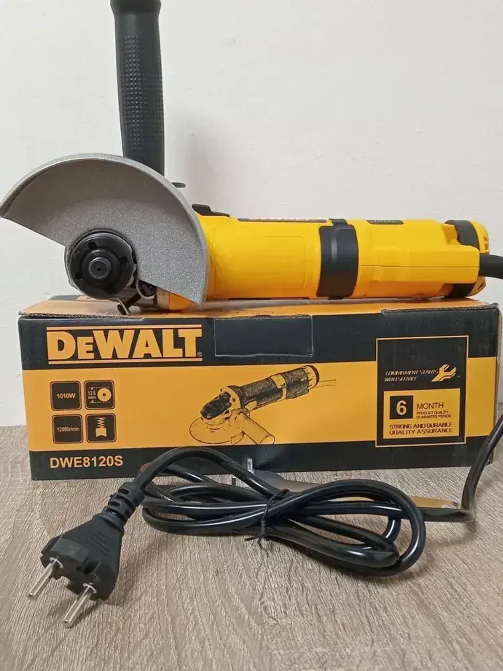 ушм болгарка DeWalt 125 сетевая 8120s/ Болгарка/ ушм/ шлифмашина угловая