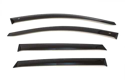 Дефлекторы боковых окон Cobra Tuning на Kia Rio 3 хэтчбек 5 дв. 2011 арт.K12911