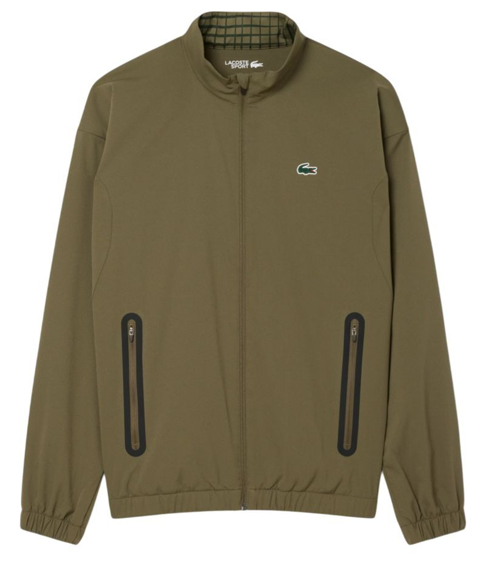 Men's Спортивный костюм Lacoste Tennis Taffeta - khaki green