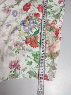 Платье хлопковое с цветами 40 размер