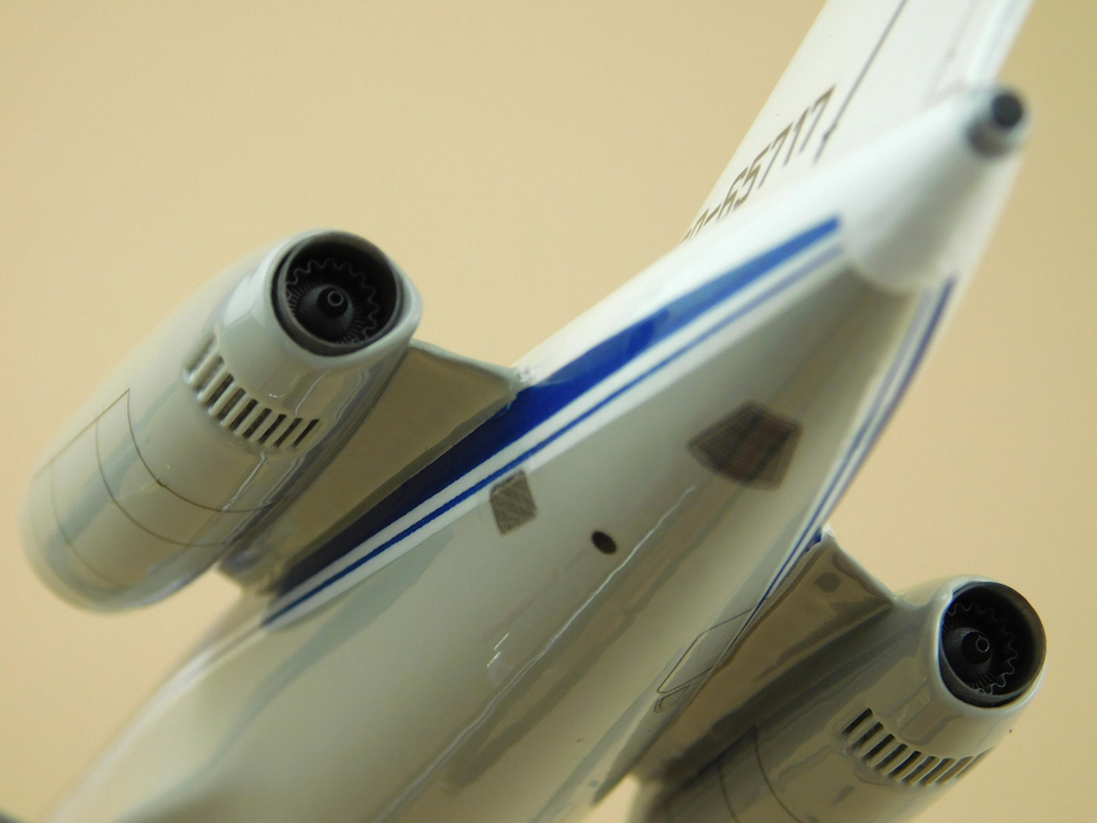 Модель самолета Ту-134А-3 (М1:100, Аэрофлот СССР-65717)