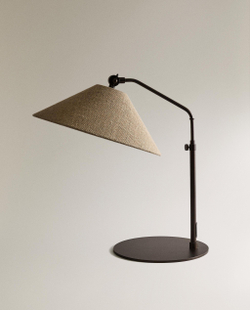 Zara Home Настольная лампа, цвет светло-бежевый, 48.5 см