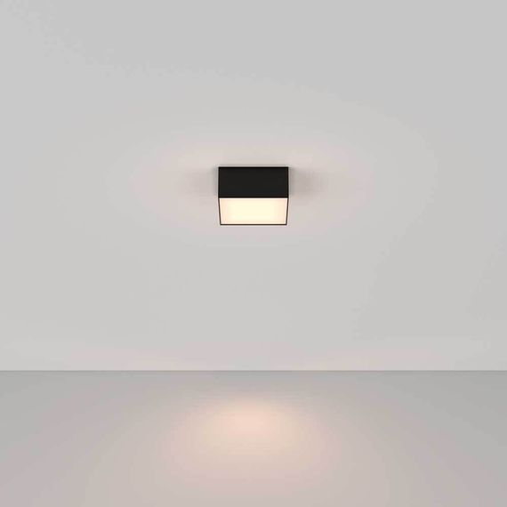 Потолочный светодиодный светильник Maytoni Technical Zon C032CL-12W3K-SQ-B