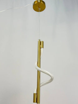 Светильник потолочный Lanbos BD.33091, 10W LED, латунь