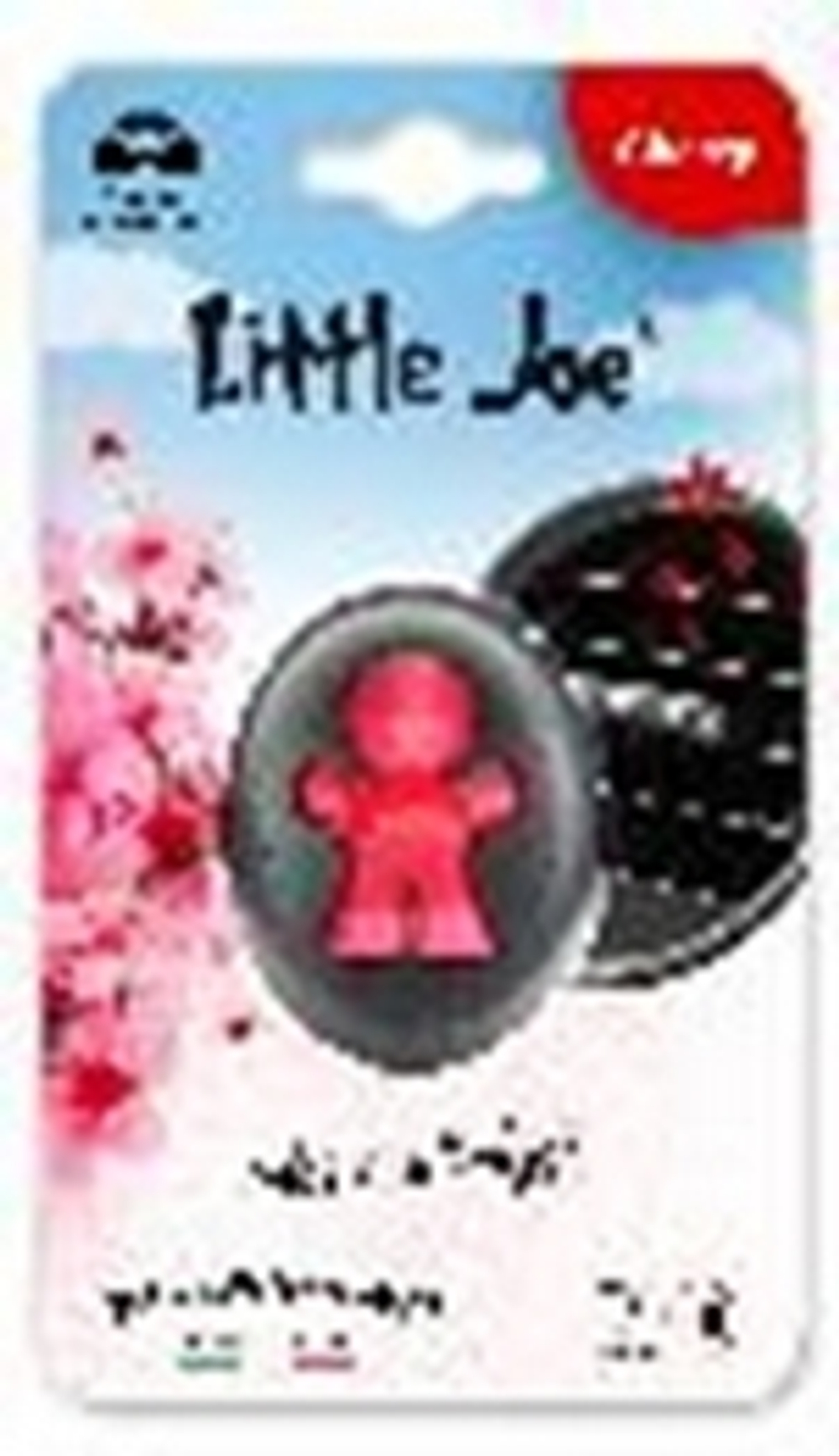 Little Joe Membrane Cherry (Вишня) - red Автомобильный освежитель воздуха