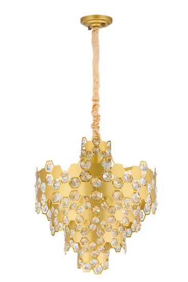 5281A/6+3A SP BRS (1) Люстра (NW)