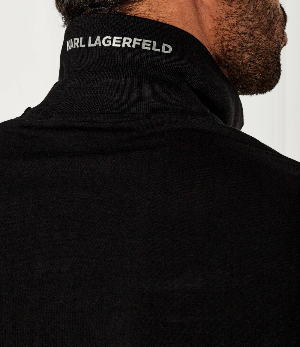 Поло Karl Lagerfeld - черный(745120 544221)