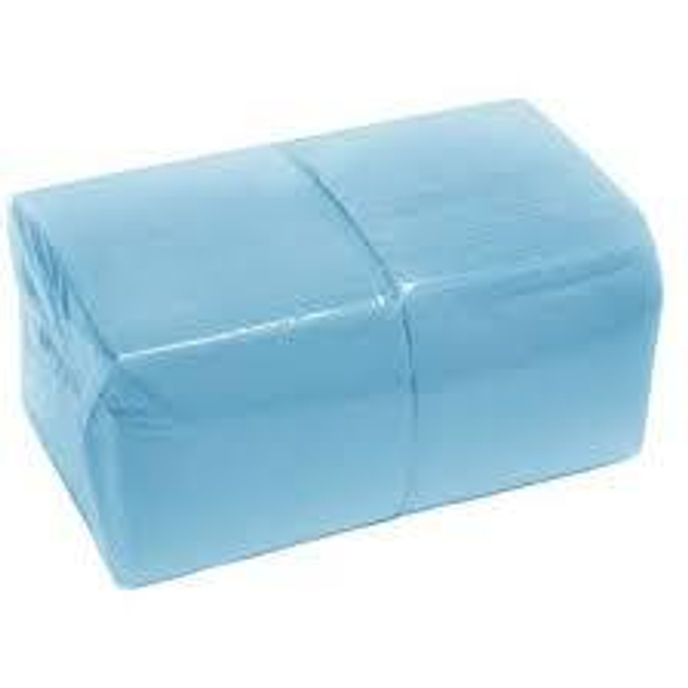 Салфетки бумажные 24*24см Big Pack голубые ТП
