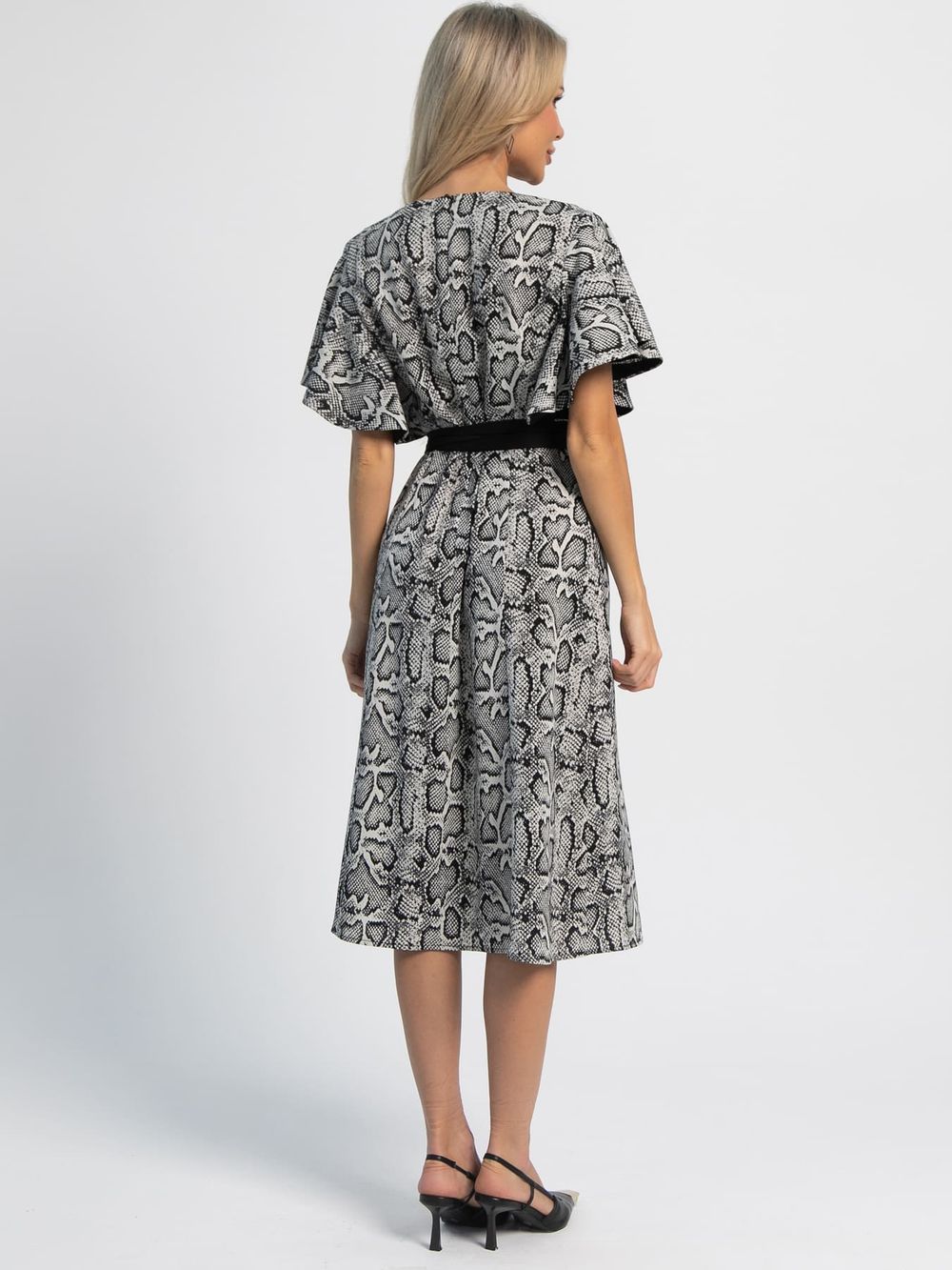 Платье Исида (серо-черное) П16026-54М LT Collection