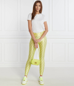 Кожаная сумка-мессенджер LOVE CLICK EXAGON BABY VITELLO Pinko - лимонный(100070 A0F1)