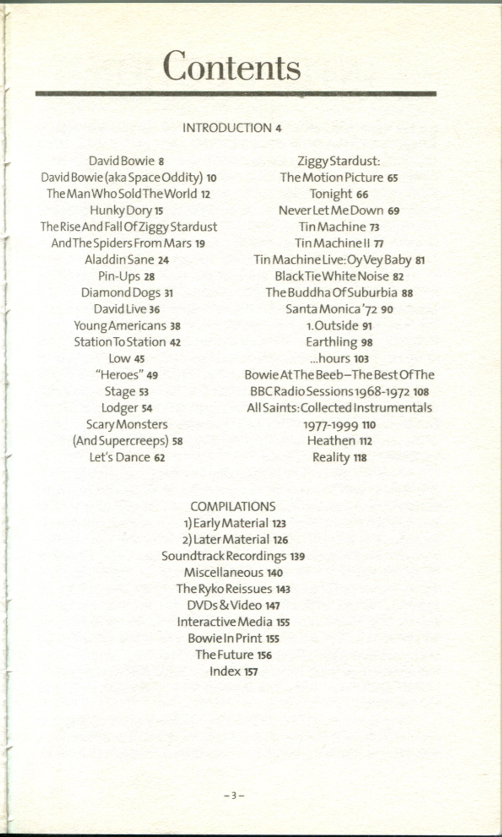 David Bowie: The Complete Guide To His Music / David Buckley