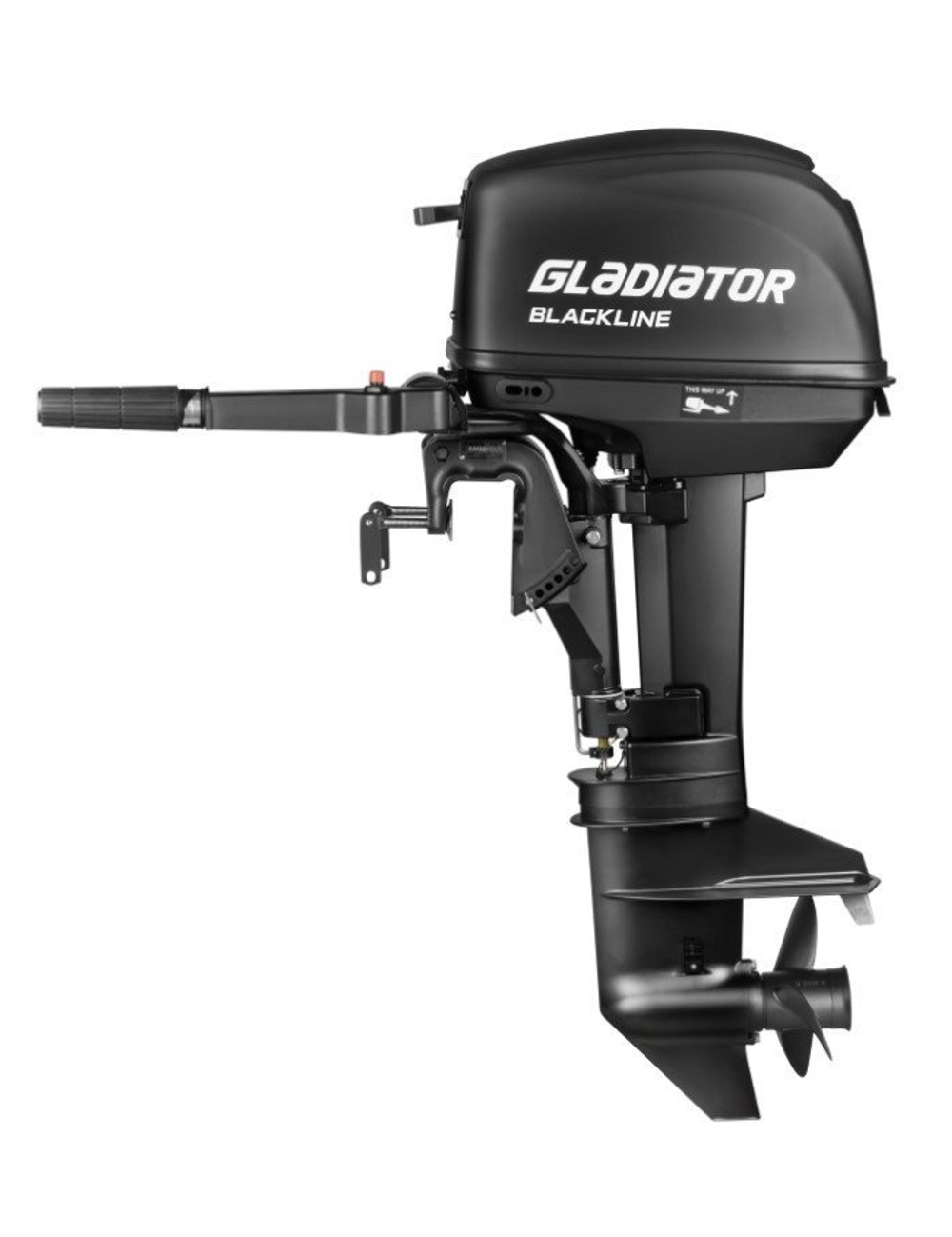 Мотор лодочный GLADIATOR G9.8FHS BLACK LINE 2т