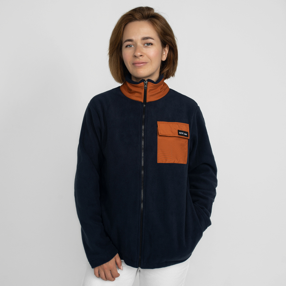 Kusto Fleece Full Zip Navy