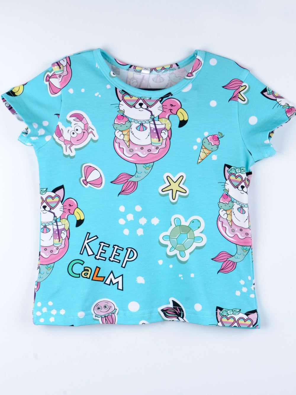 Футболка трикотажная для девочки 9-12 лет Милашка Сьюзи