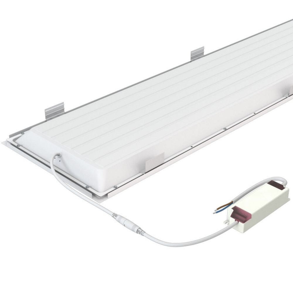 Светильник LED ДВО Офис Комфорт 40 IP40 CRI90 5000К Опал 1200х300х35мм Clip-In PROMLED