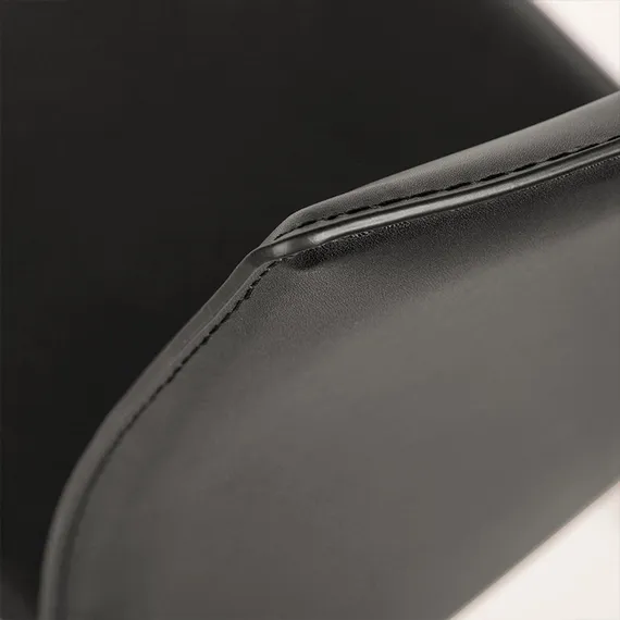 Стул Rolf черная кожа