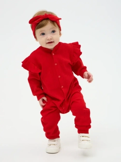 Комбинезон нательный детский с ободком