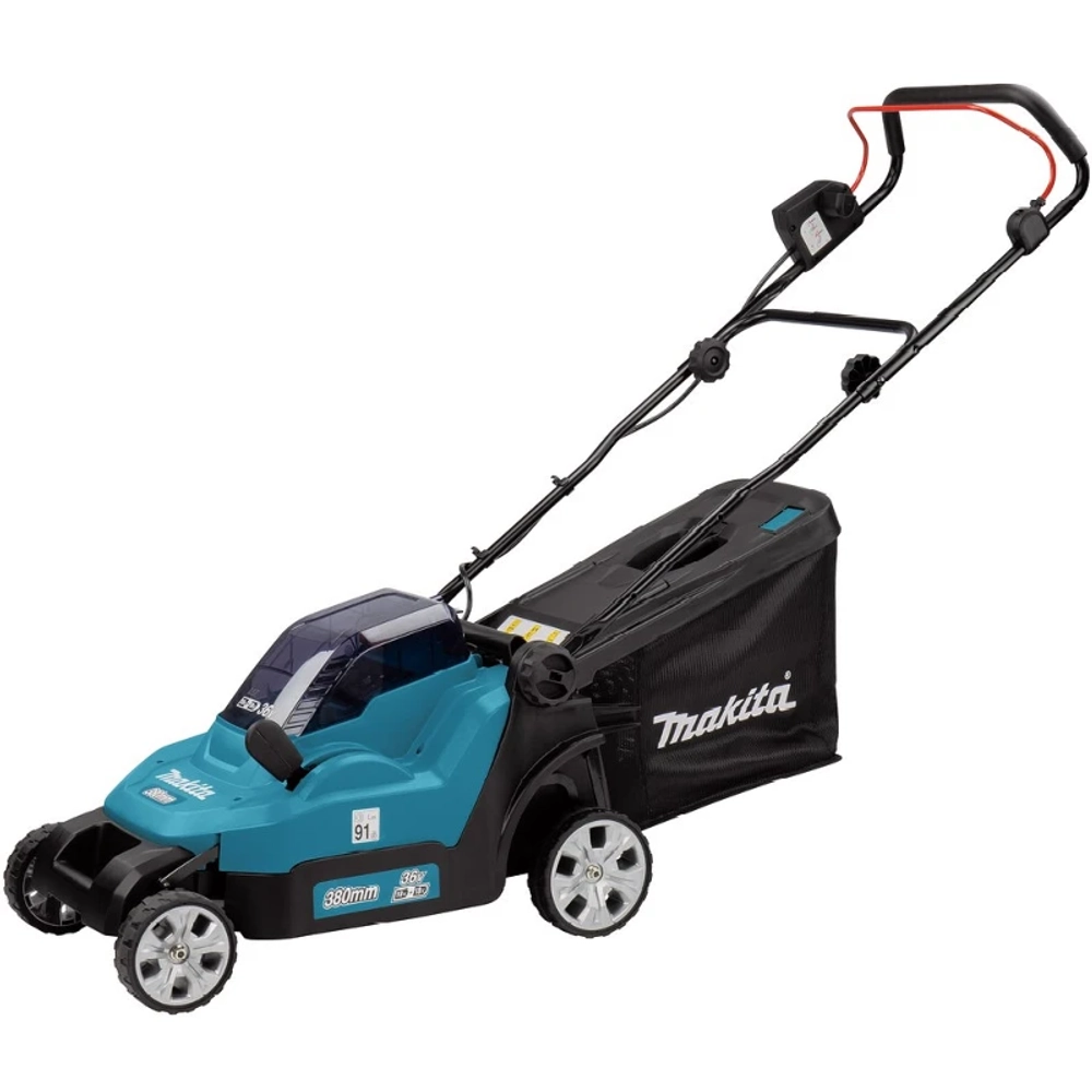 Аккумуляторная газонокосилка Makita DLM382Z: Вт, нож 38 см, DLM382Z