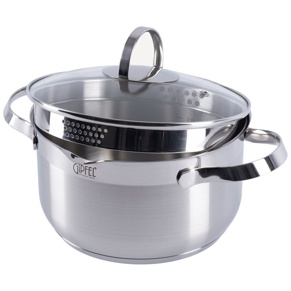 Кастрюля из нержавеющей стали Gipfel Benita 2270 18 см/1,9 л