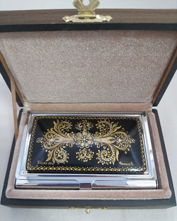 Визитница "Орнамент" №2 (роспись Палех)