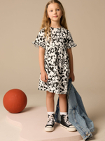 Платье для девочки Next E57-223, Белый, Черный