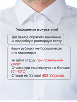 Сорочка мужская ELITA длинный рукав, цвет голубой, хлопок/пэ