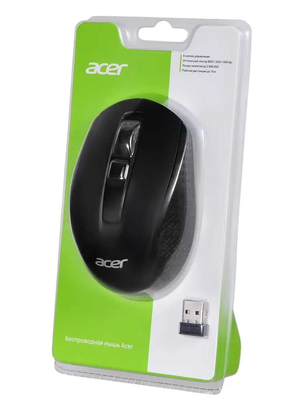 Мышь Acer OMR060 черный беспроводная