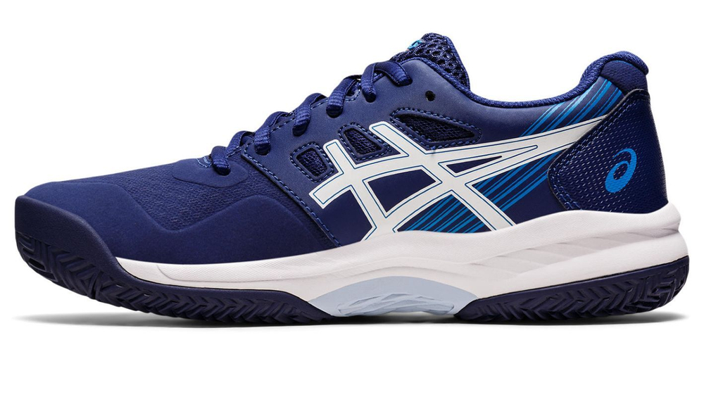Женские Кроссовки теннисные Asics Gel-Game 8 Clay/OC - dive blue/white