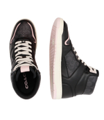 Skórzane кроссовки HI TOP COATED CANVAS Coach - черный(CD304)