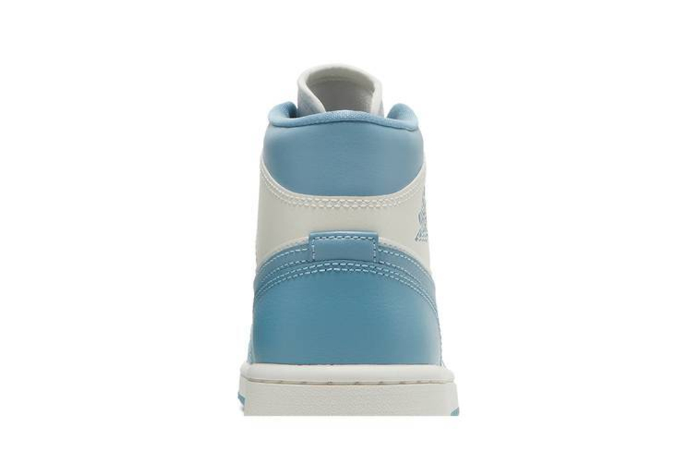 Кроссовки Air Jordan 1 Mid "University Blue" (Женская размерная сетка)
