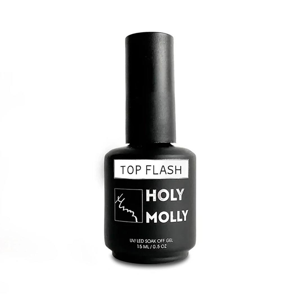 Holy Molly Топ Flash GOLD Светоотражающий без липкого слоя, 15мл