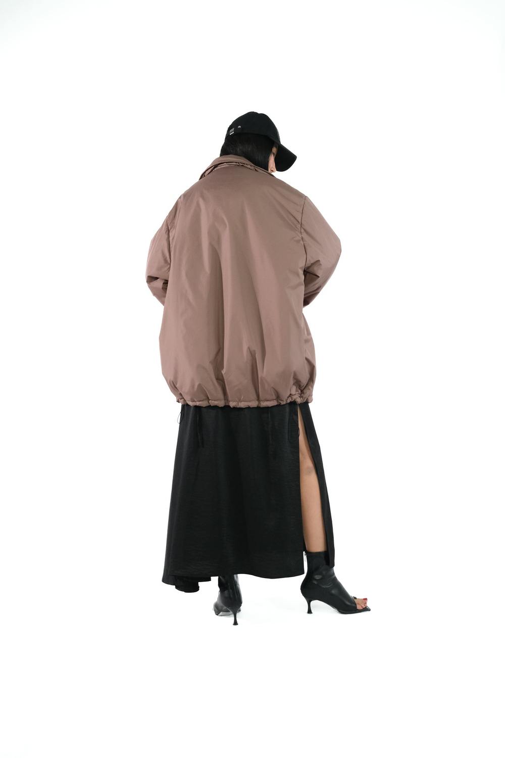 Бомбер BS ( Bomber Shirt) MIDI Cappuccino