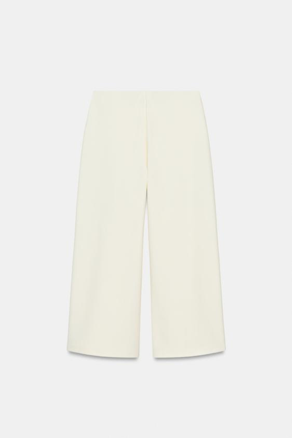 ZARA ОБЪЕМНЫЕ БРЮКИ, ЭКРЮ