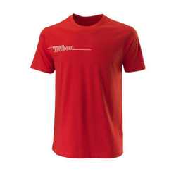 Мужская теннисная футболка Wilson Team II Tech Tee Men - team red